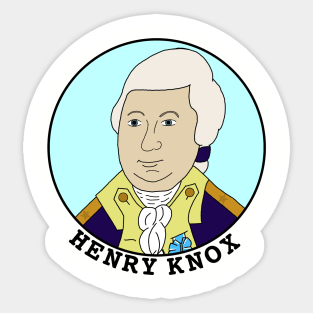 Henry Knox Sticker